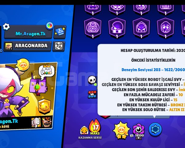 BRAWL STARS NADİR HESAP