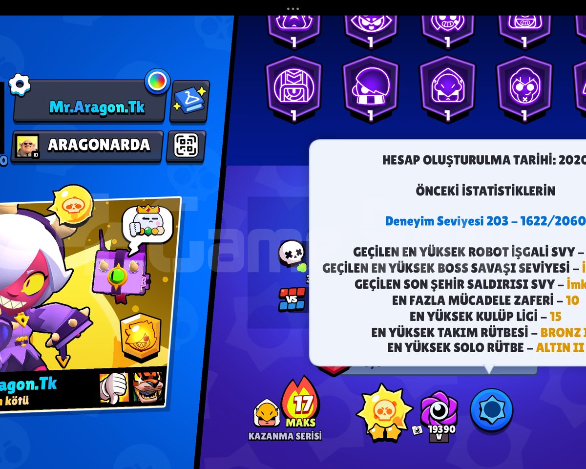 BRAWL STARS NADİR HESAP