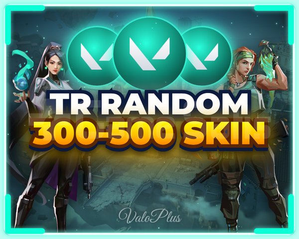 TR | 300-500 SKİN GARANTİLİ RANDOM HESAP