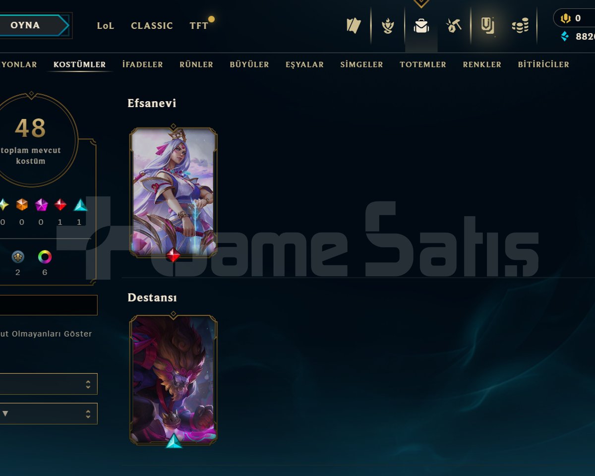 EUW / PLAT 2 / 7 SKİN - 61 HERO