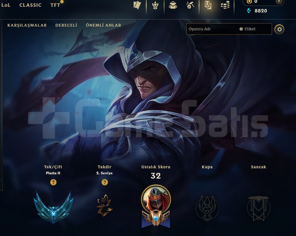 EUW / PLAT 2 / 7 SKİN - 61 HERO
