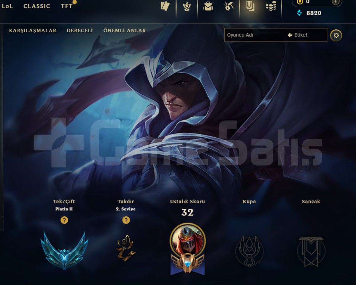EUW / PLAT 2 / 7 SKİN - 61 HERO