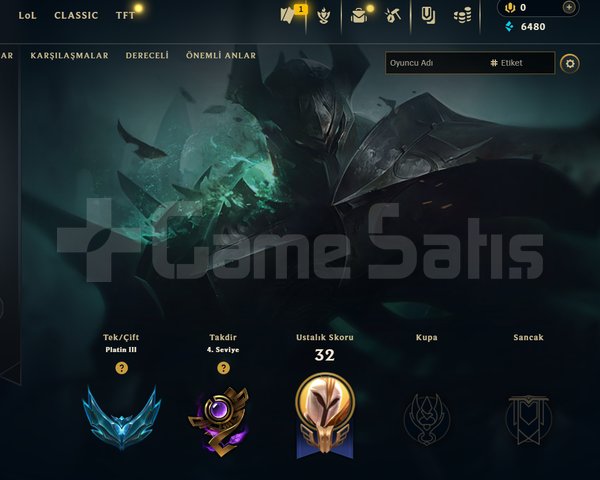 EUW / PLAT 3 / 4 SKİN - 43 HERO