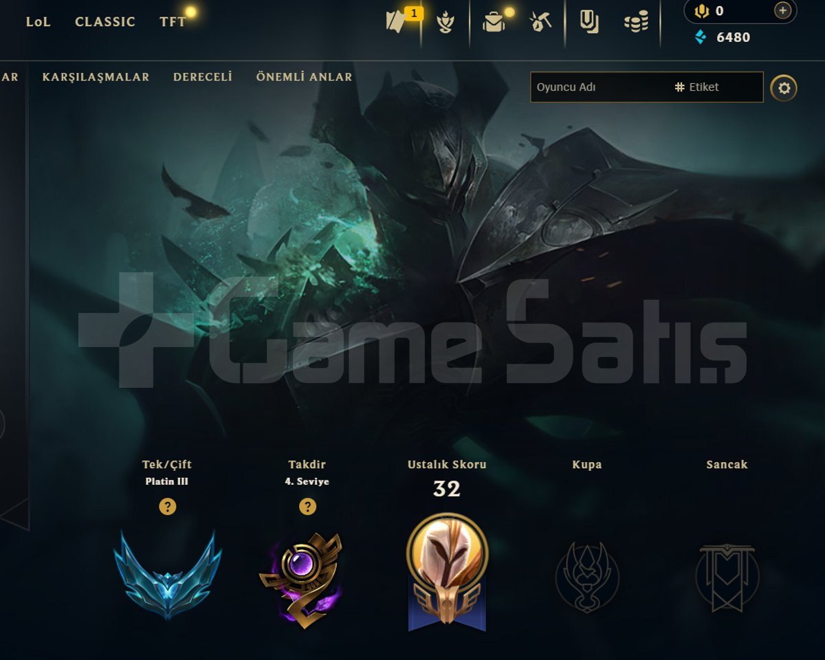 EUW / PLAT 3 / 4 SKİN - 43 HERO