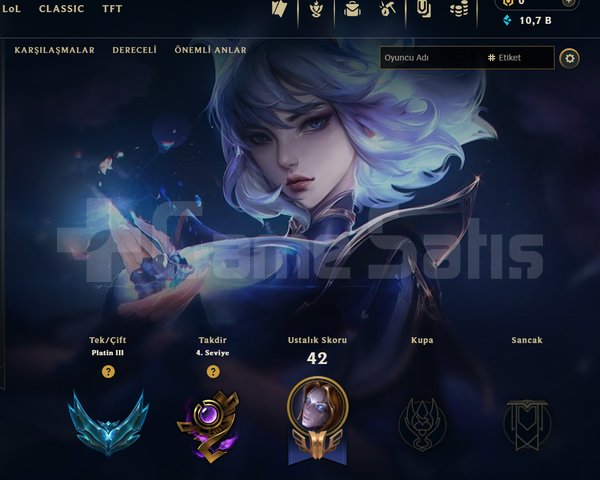 EUW / PLAT 3 / 4 SKİN - 45 HERO