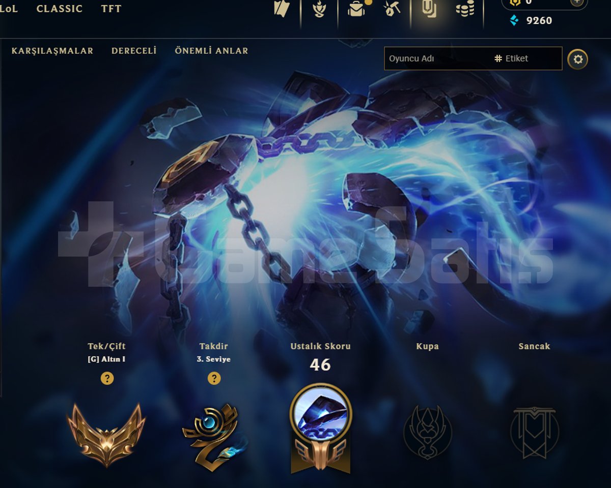 EUW / GOLD 1 / 4 SKİN - 63 HERO
