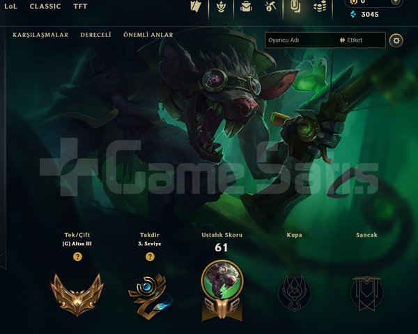 EUW / GOLD 3 / 4 SKİN - 49 HERO