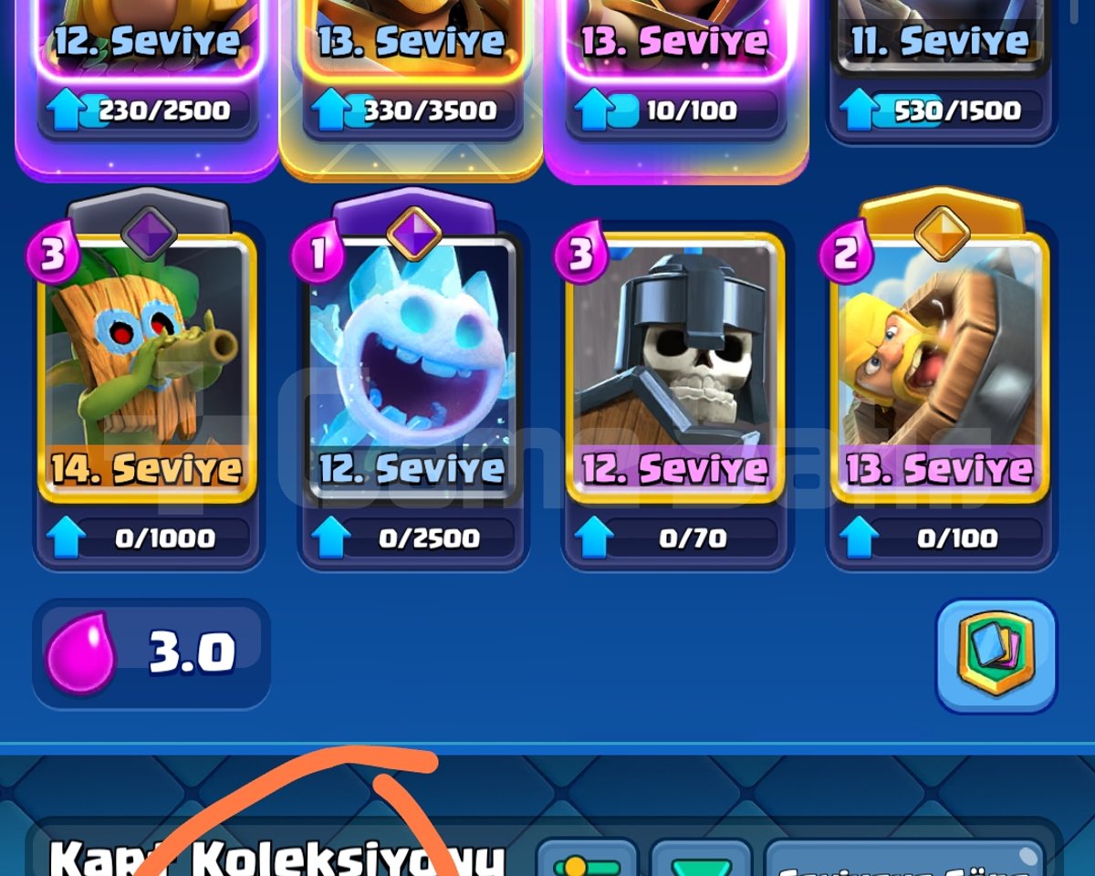 Clash royale temiz guncel hesap