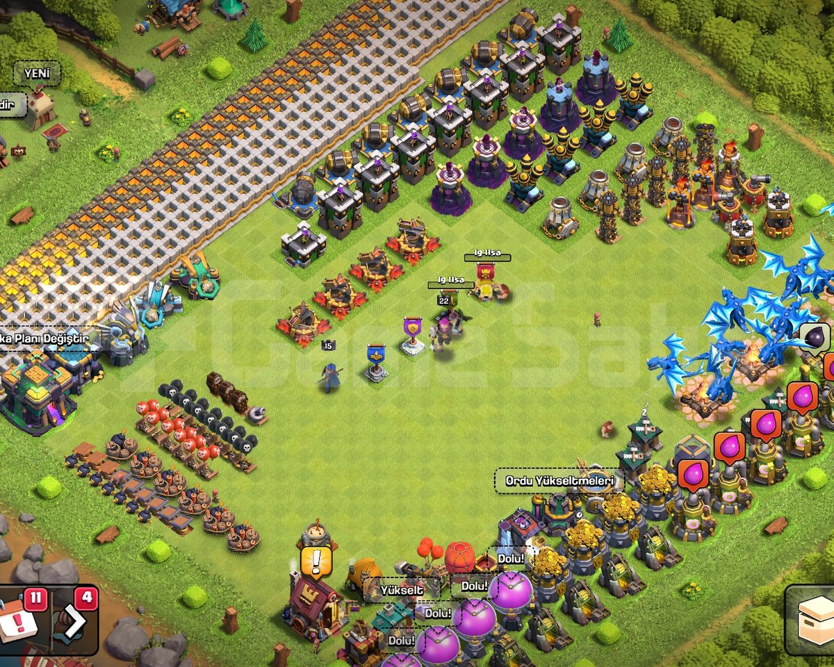 Clash of clans hesap