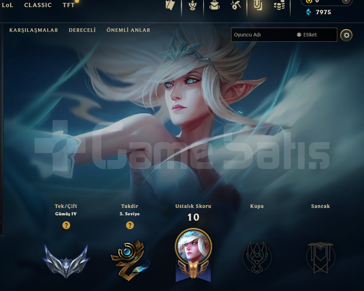 EUW / GÜMÜŞ 4 / 2 SKİN - 32 HERO