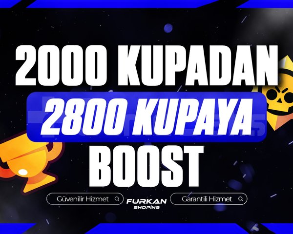 2800 KARAKTER BOOST BRAWL STARS