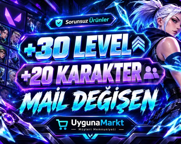 LOL EUW +30 LVL +20 KARAKTER UNRANKED