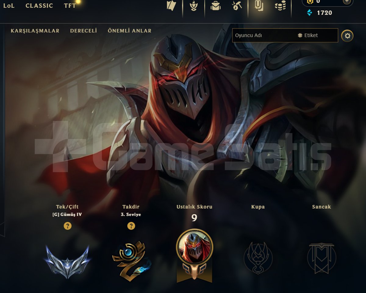 EUW / GÜMÜŞ 4 / 1 SKİN - 27 HERO