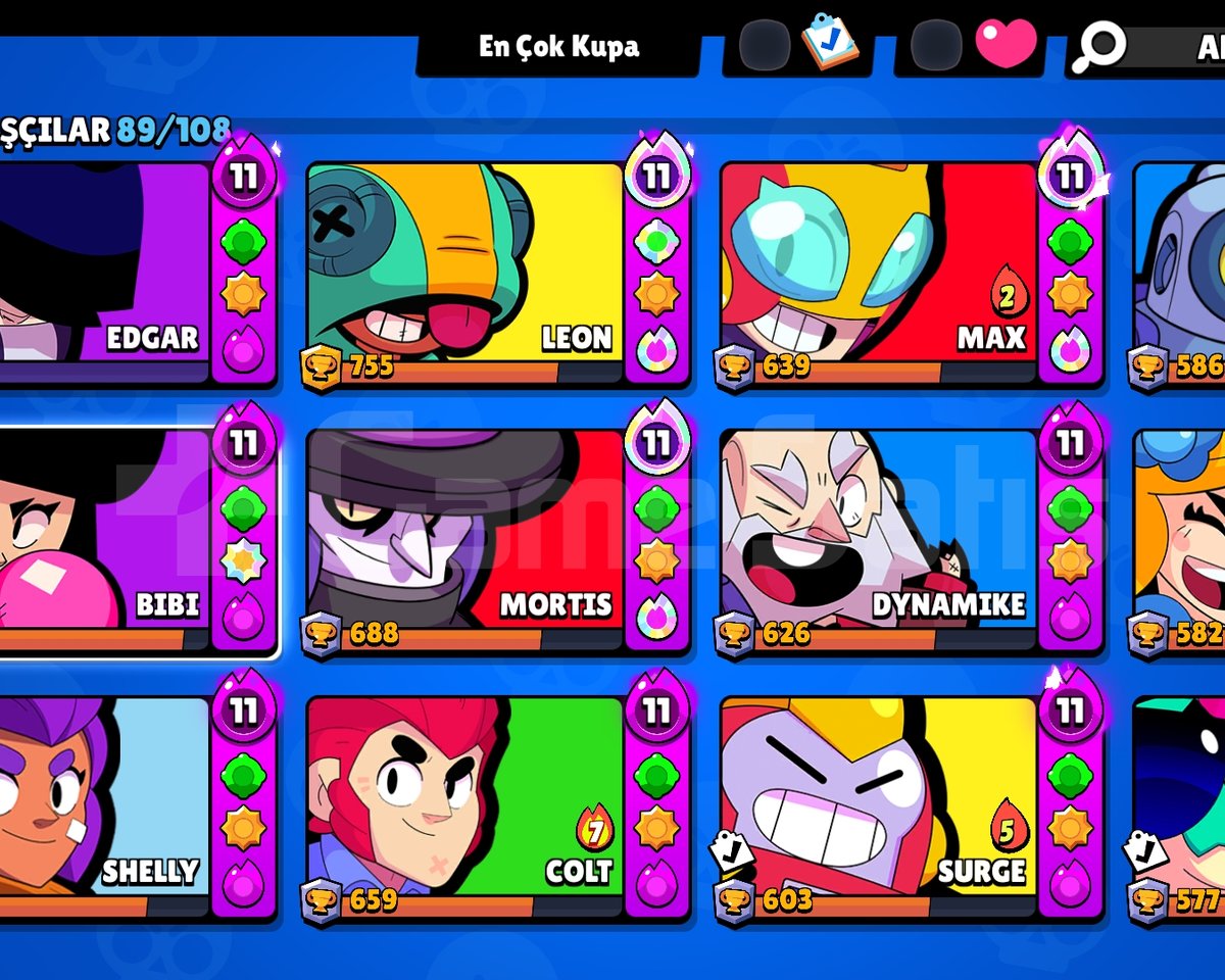 Brawl stars dolu hesap