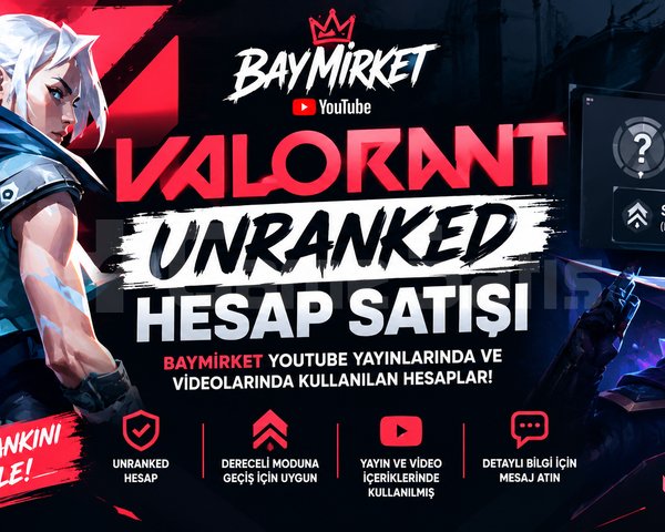 Unranked Hesap | Rank Açmaya Hazır