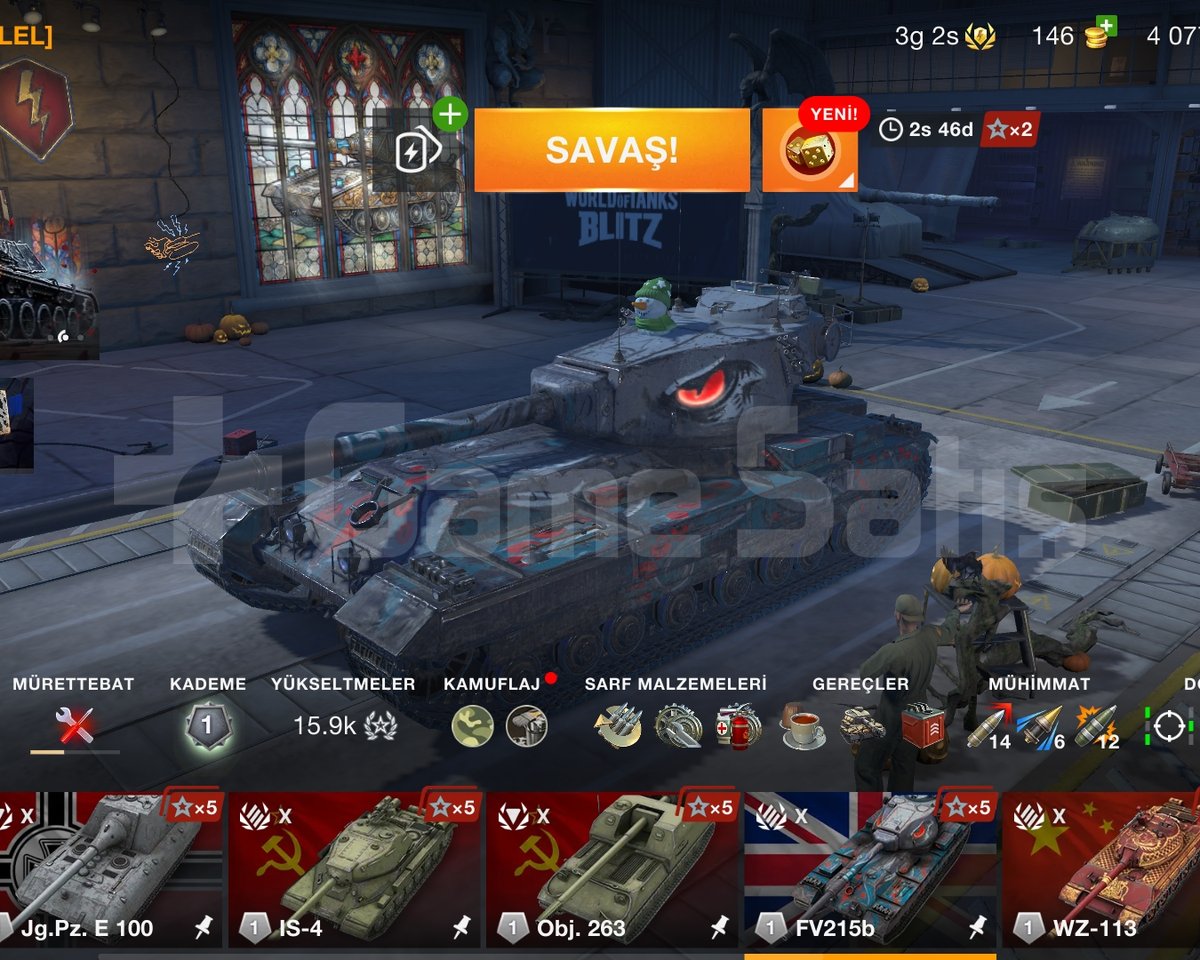 World of Tanks Blitz Acil Ucuza Satılık