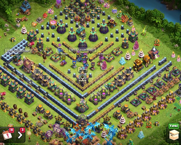 ACİL SATILIK CLASH OF CLANS HESABI 14BB
