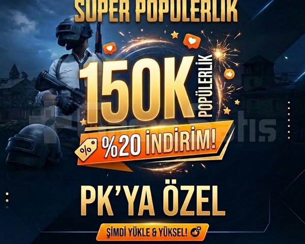 150K POP 20 İNDİRİMLİ