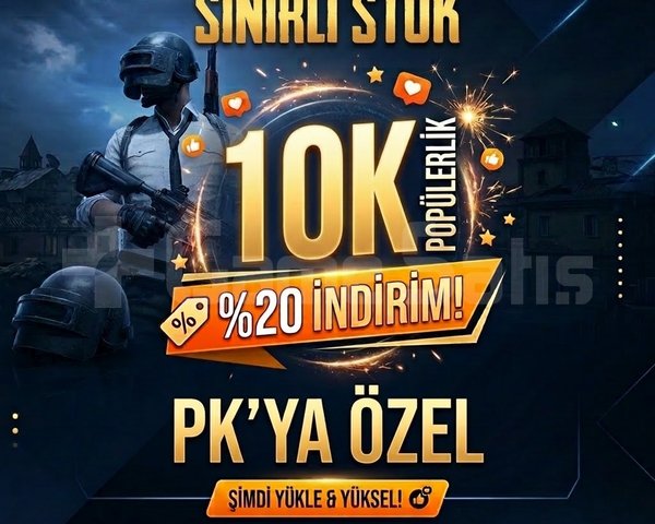 10K POP 20 İNDİRİMLİ