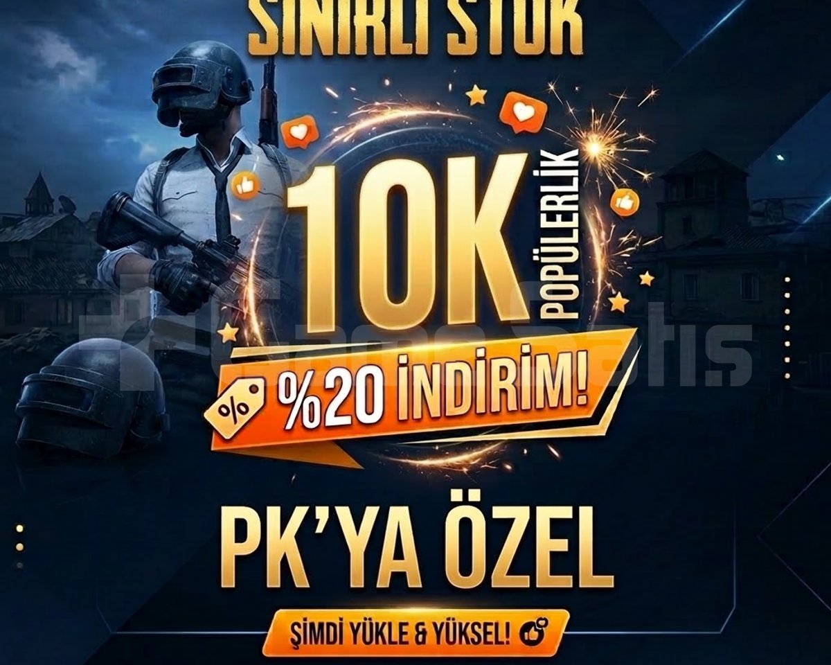 10K POP 20 İNDİRİMLİ