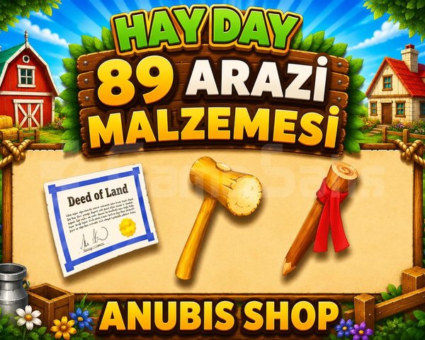 89 adet arazi malzemesi anında teslimat
