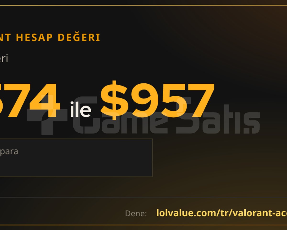 Valorant hesabı en az 28k değeri var