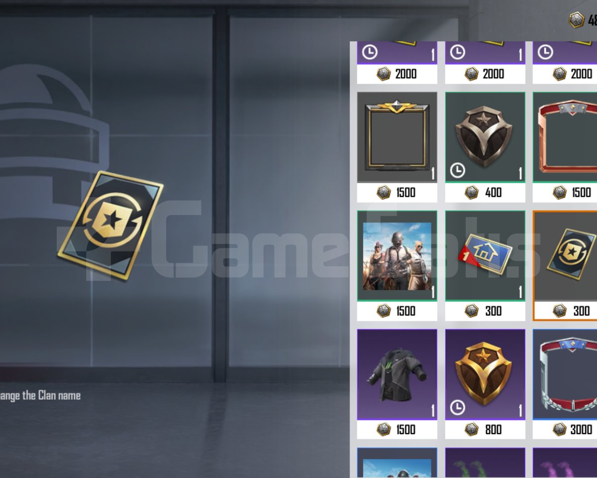 6 Seviye İsim Değiştirme Aktif Klan
