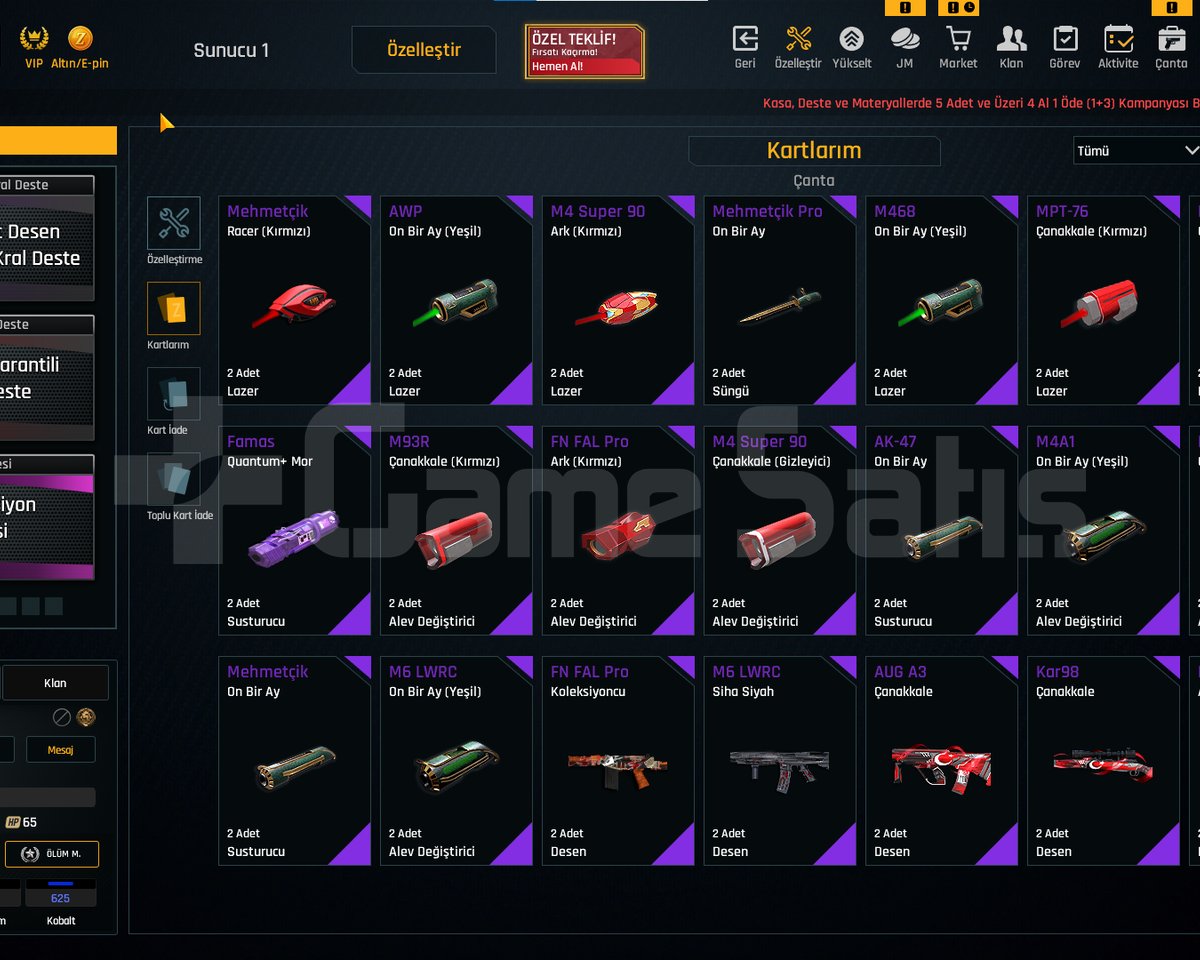 4 SINIRSIZ + ESPOR DESEN + 50KZA HARCADI