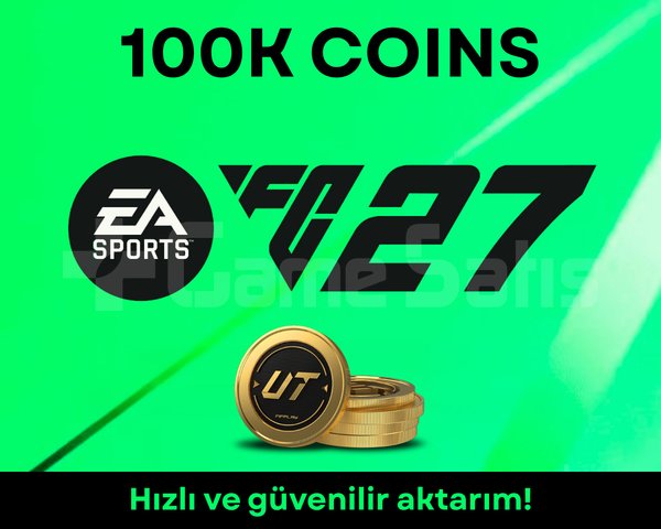 EA FC 27 - PC 100K Coins - Hızlı Teslim!