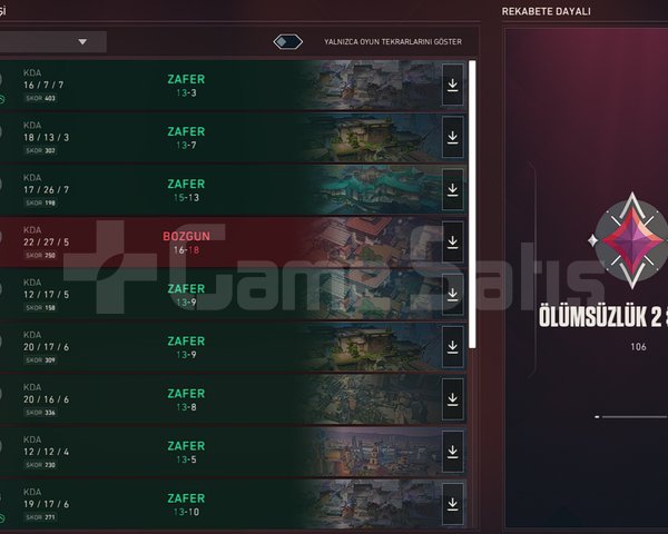 FRESH AKTİF IMMORTAL 2 HESAP