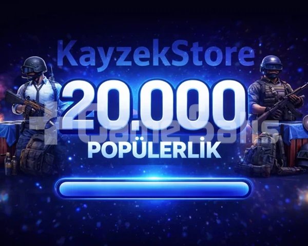 20.000 Popülerlik Sadece 120 TL