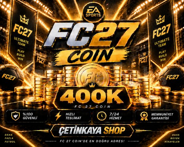 FC 27 400K PS-XBOX COINS