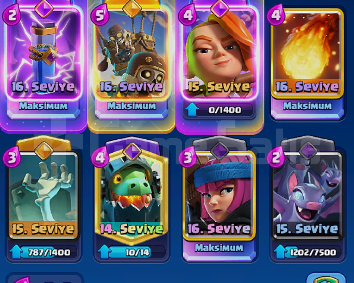 CLASH ROYALE RÜYA GİBİ HESAP
