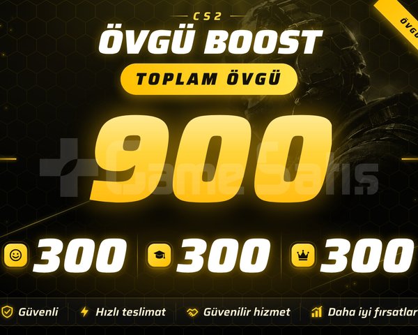 900 CS2 ÖVGÜ BOOST YEŞİL GÜVEN FAKTÖRÜ