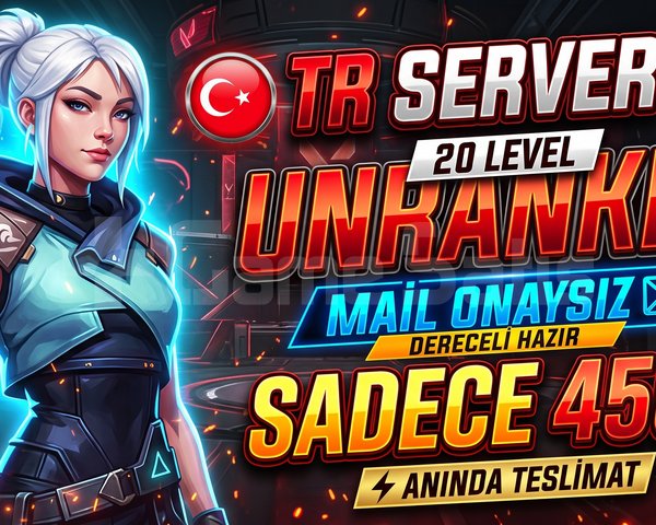 MAİL ONAYSIZ TR UNRANKED | 20 LVL HAZIR