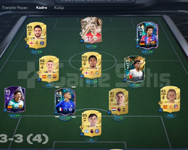 PC!! 470k coins ve meta kadro..