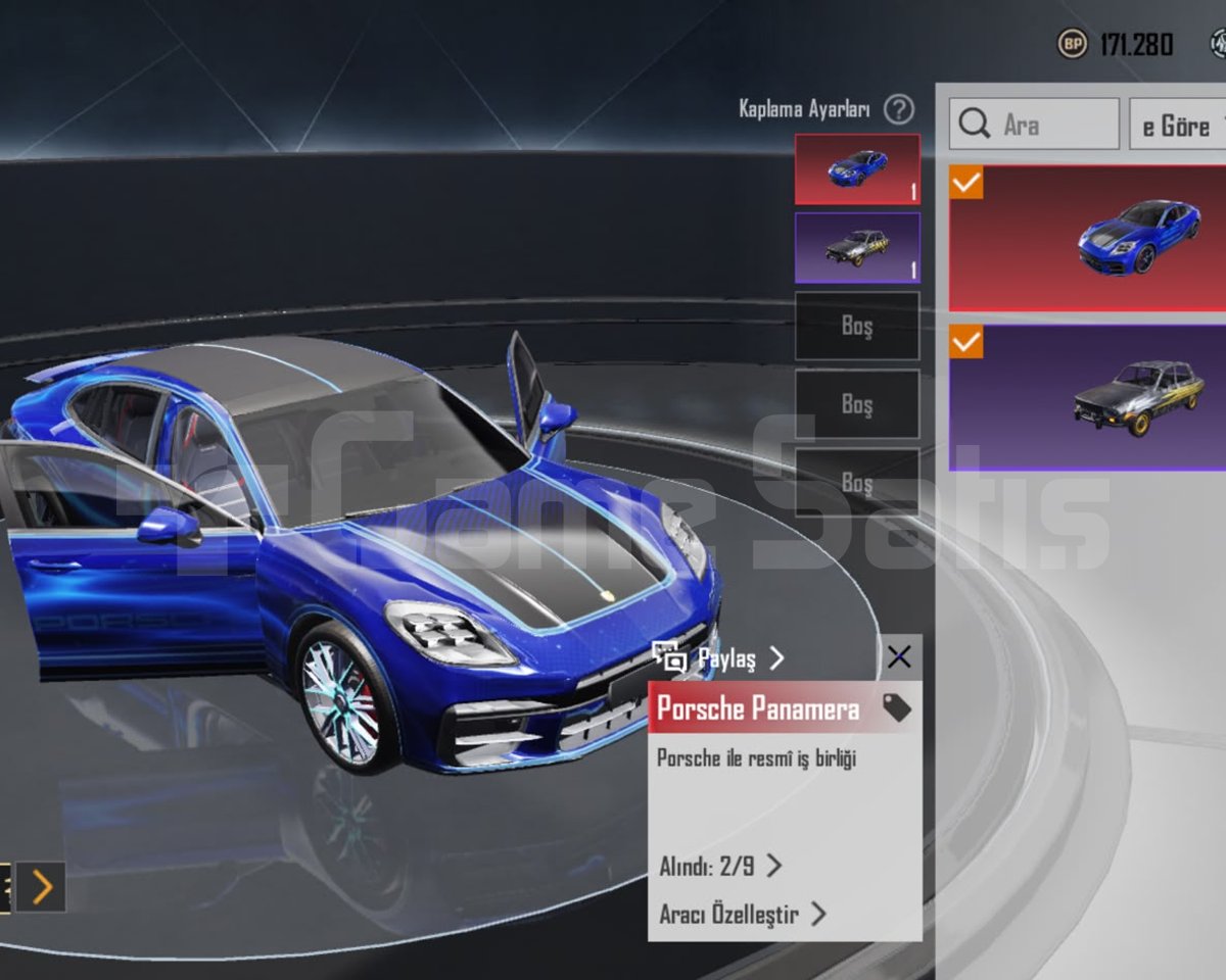 Firavun max 3 spor araba 2 hava yardımlı