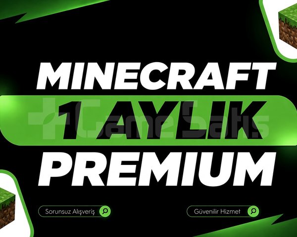 Minecraft 1 Aylık Premium
