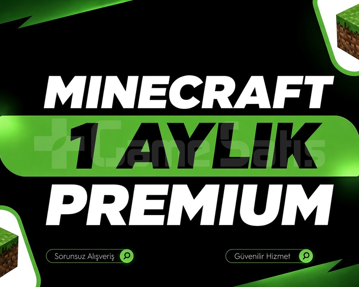 Minecraft 1 Aylık Premium