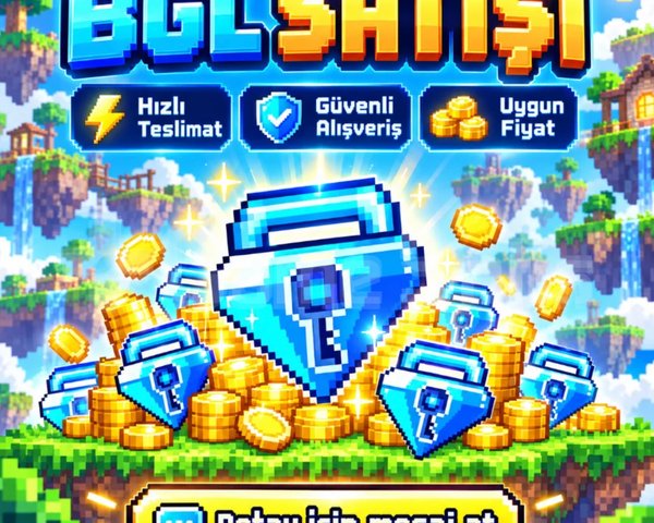 1X BLUE GEM LOCK