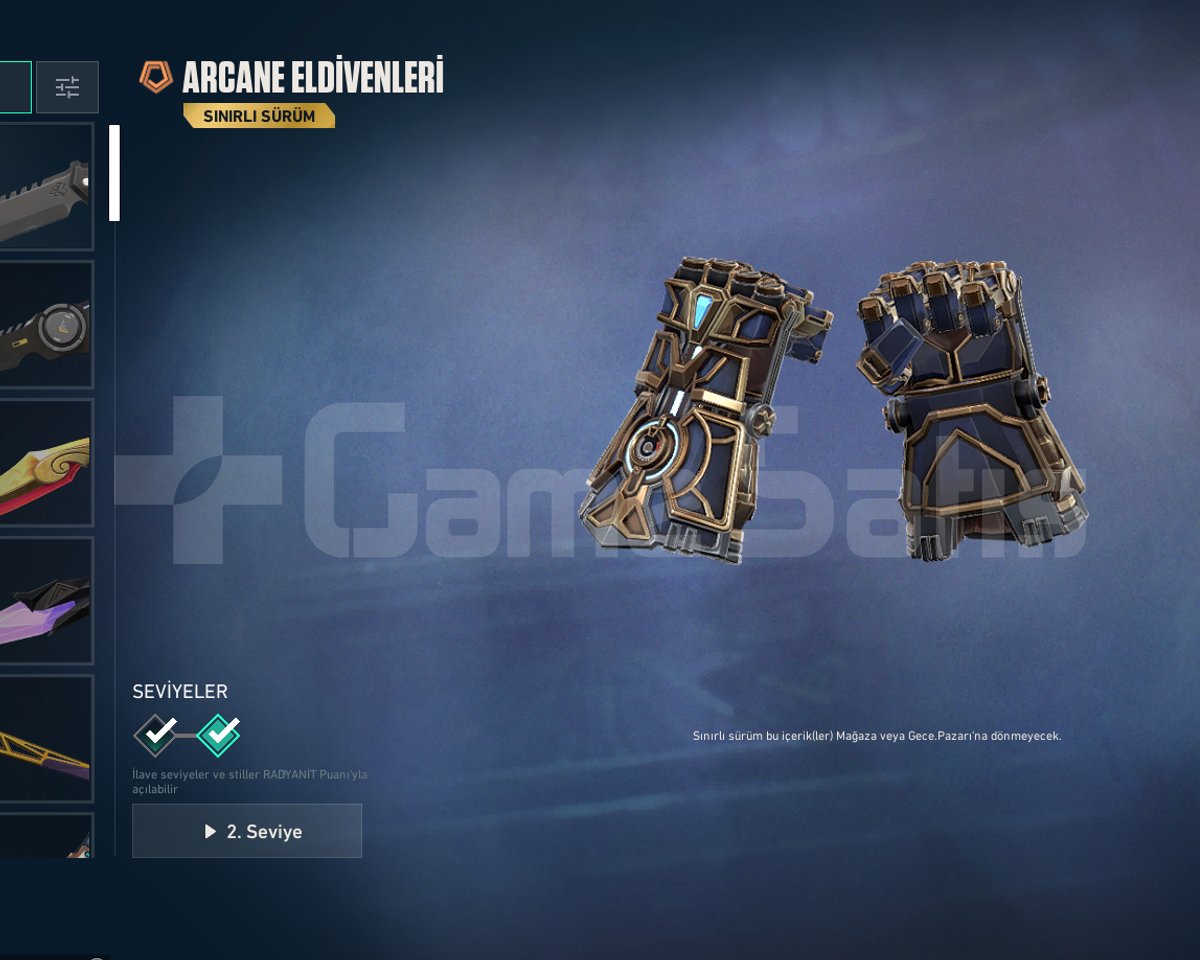 TR Demir 1 50 KP Skinli Arcaneli