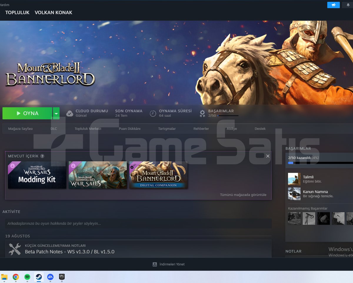 TERTEMİZ STEAM VE EPİC GAMES HESABI