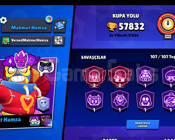 Mail değişen 57.8k kupa 293 kostüm