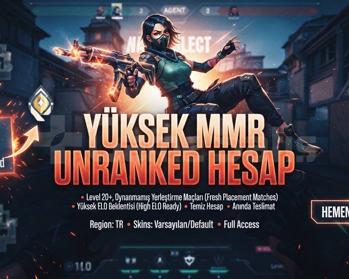 VALORANT UNRANK YUKSEK MMR