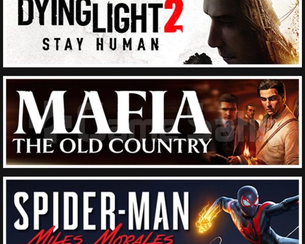 Dying Light 2 +Mafia +Miles Morales