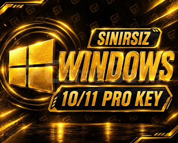 Windows 10/11 Pro Key SINIRSIZ