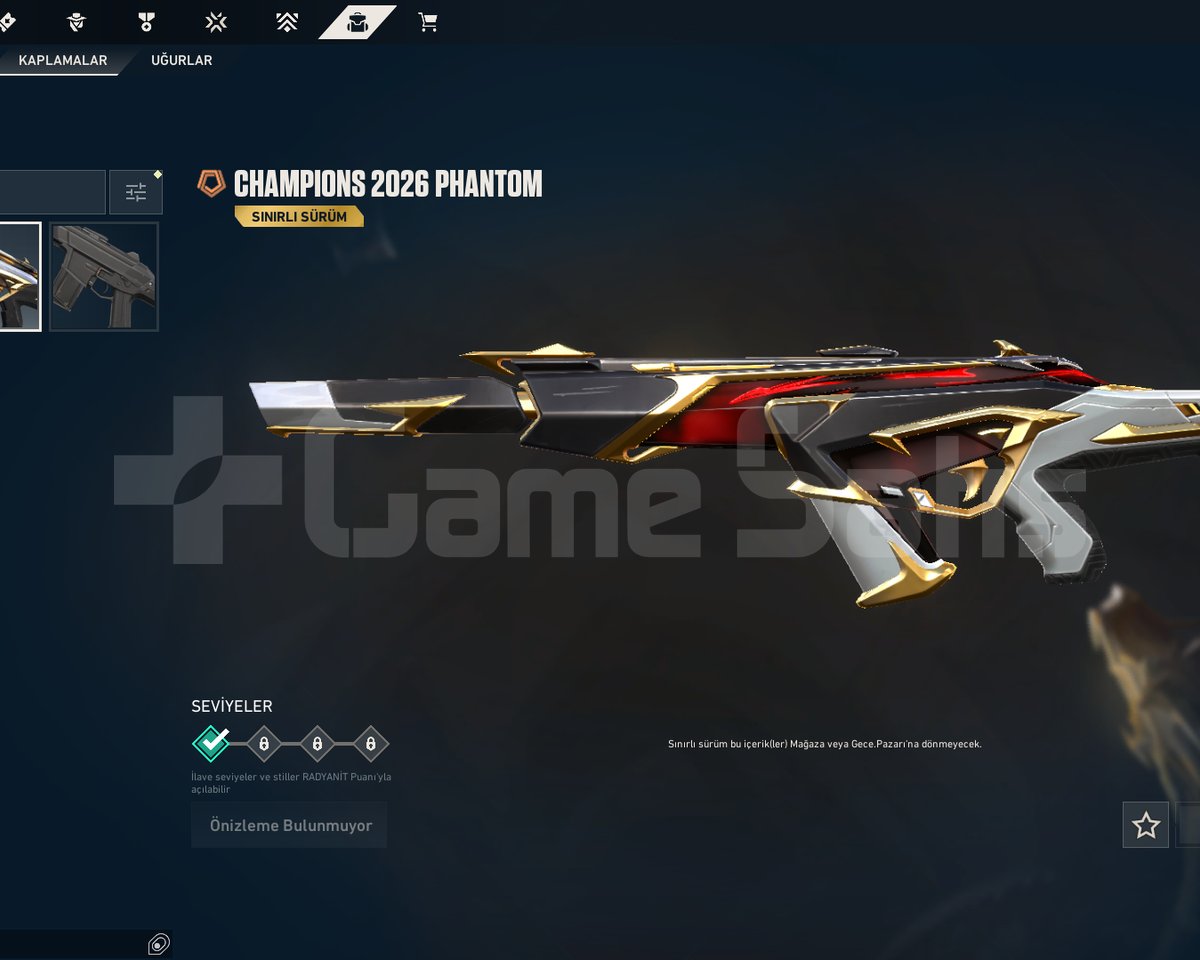 Champions 2026 Yelpaze + Phantom