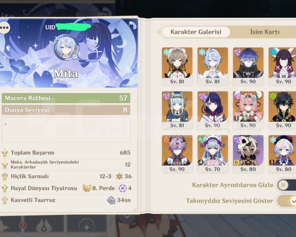 19X5 Dolu Meta Hesabı