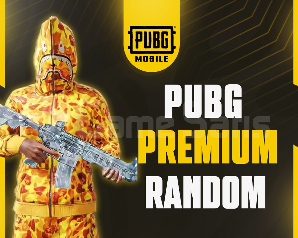 PUBG MOBİLE PREMİUM RANDOM HESAP