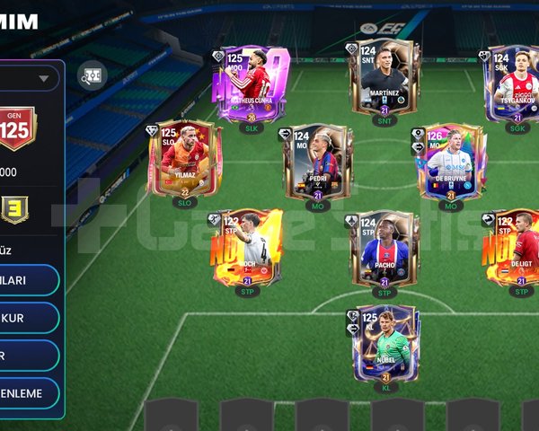 125GEN 121 DEBRUYNE FC MOBİL